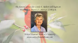 Funeral Service for Linda Rebert