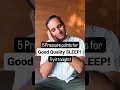 Get the Best Sleep TONIGHT