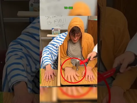 This Fake Hand Experiment Is Insane!#shorts