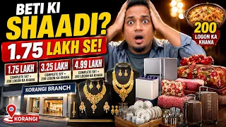 BETI KI SHAADI SIRF 1.75 LAKH MEIN?! 😱 | 200 LOGON KA KHANA + COMPLETE SET | Smarty Zaib Vlog 