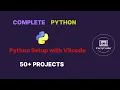 04 Python Setup With Visual Studio Complete Python Course By CarryCoder Hindi