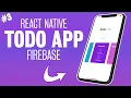 Passing Props to the Todo Modal React Native Firebase Todo App Part
