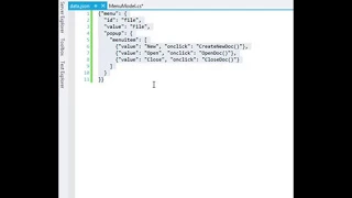 Generate classes from JSON string
