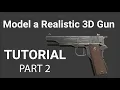 Modelling A Gun In Blender Beginner Tutorial Part 2