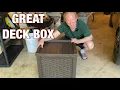 Great Deck Box by Suncast - Easy to Put Together