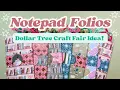 So Many Notepad Folios TUTORIAL Use up an entire paper pad