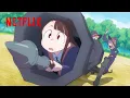 Akko Learns to Fly Little Witch Academia Clip Netflix Anime