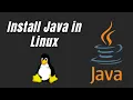 How to install java and Run Java in Linux 2021