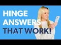 Best Hinge Answers For Guys 17 Funny Witty Examples