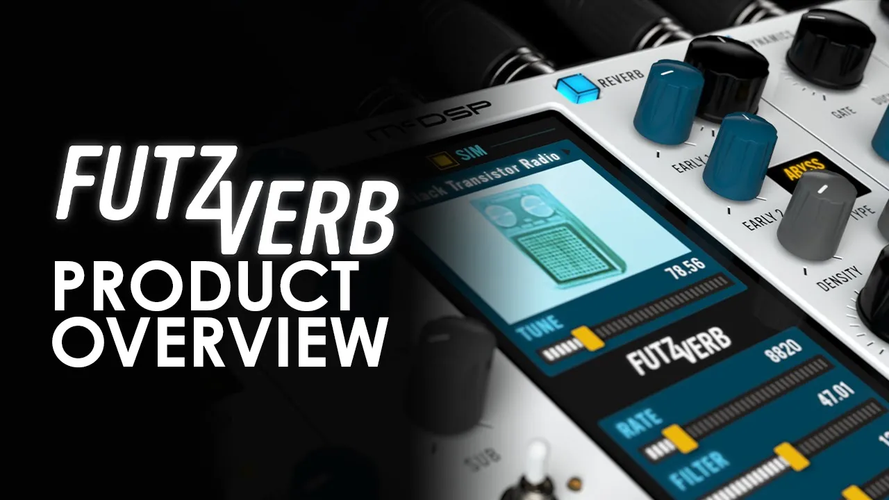 McDSP Futzverb Audio Effects Processor Plug-in - Electronic