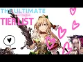 Auronnj Jay s FFBE WoTV Ultimate Waifu Tier List