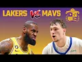 Lakers vs Mavs LIVE Play By Play Reatction