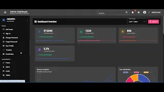 Modern Admin Dashboard 2025 Angular 20 Material Design 3 PWA Full Demo
