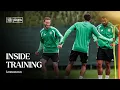 Inside Training The Hoops prepare for Champions League Playoffs 26