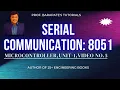 SERIAL COMMUNICATION 8051