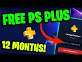 FREE PS Plus PS4 PS5 FREE Playstation Plus CODES Tutorial 2026 NO TRIAL