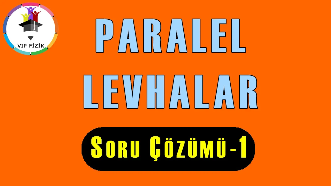 Paralel Levhalar Soru Çözümü -1 | AYT Fizik