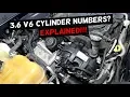 PENTASTAR 3 6 V6 CYLINDER NUMBERS NUMBERING DODGE CHRYSLER JEEP