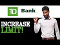 How To Increase ATM Wit rawal Limit TD Bank 2025