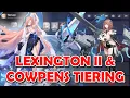 Azur Lane CV Tier List Updates - Lexington II Cowpens