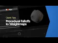 Procedural Falloffs to Weightmaps Notch Quick Tip