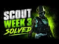 ALL Week 3 Scout Solutions Into the Dark Manhunt Guide The Division 2