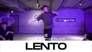 ronnie pop up class mr eazi lento feat j balvin justjerkacademy