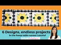 In-the-Hoop Table Runner Tutorial Mix Match 6 Designs for Placemats Runners More