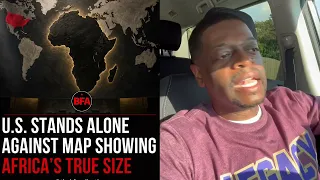 Shuler King - A Map Showing Africa’s True Size
