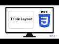 Table Layout in CSS Make your Own Tables Styles