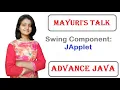 Swing Component JApplet Mayuri s Talk Mayuri Mali