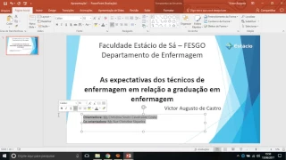 Como fazer slides para apresentação de TCC