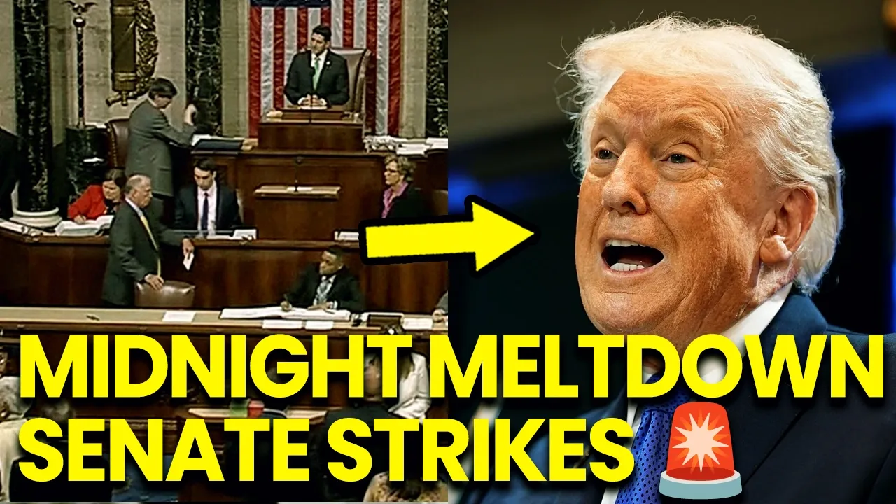 Trump MIDNIGHT MELTDOWN as Senate URGES Article 2 TORCH Administration