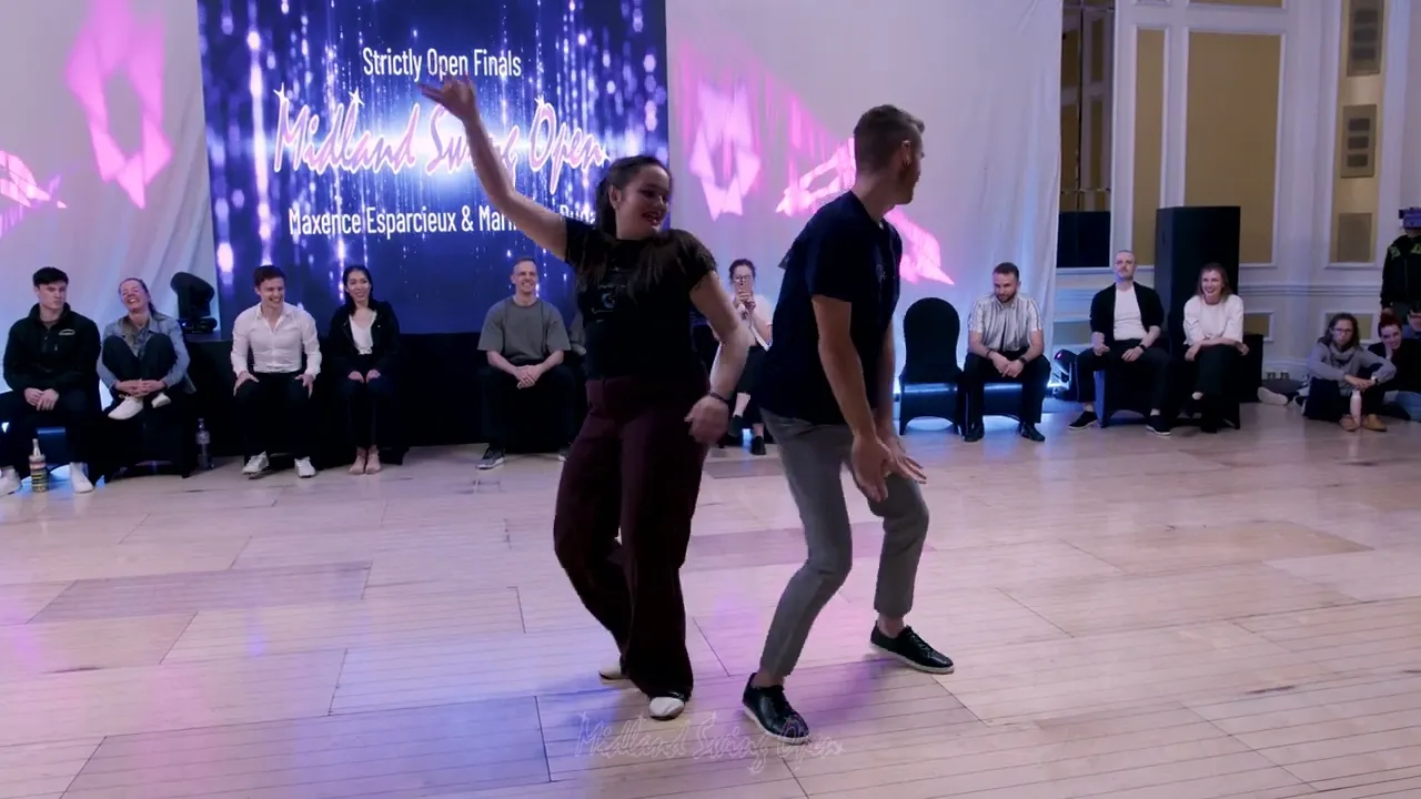 Maxence Esparcieux & Marine Le Dudal - 1st place Strictly Open Finals - Midland Swing Open 2024