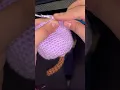 Back loop only invisible decrease tutorial