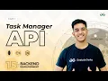 Task Manager API With Node JS Express and MongoDB Part 1 15 DAYS of BACKEND DEVELOPMENT