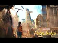 Hawkeye 2021 Episode 1 OPENING SCENE Kate sees Hawkeye in Action