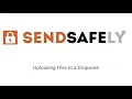 Uploading Files to a Dropzone