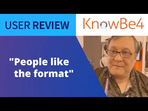 Thumbnail for KnowBe4 Review: KnowBe4 Effectively Communicates Via a Level Users Can Easily Understand
