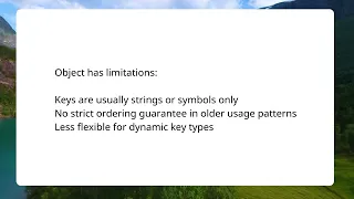 JavaScript Map Explained Simply Better Than Object