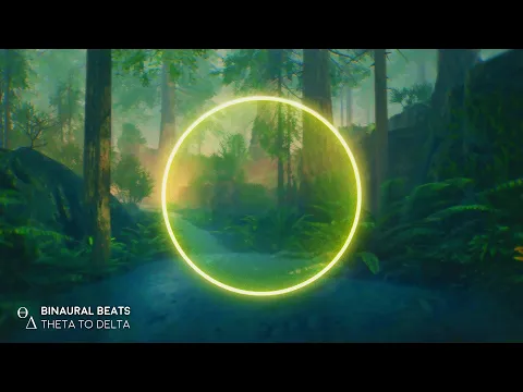 Best SLEEP Music [ Isochronic Tones 💚 Binaural Beats ] Forest Creek Sounds