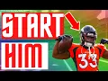 Start These Running Backs In Week 3 - Top 40 Running Back Rankings