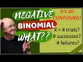 Prob Stats Lec 8C Negative Binomial Distribution Problems Are Really Tricky Let Me Help You