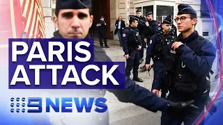 Four police officers killed in Paris knife rampage Nine News Australia