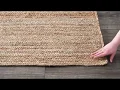 nuLOOM Handwoven Rigo Jute Rug 8 Round Natural