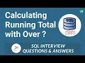 Cumulative Sum in SQL Calculate Running Total in SQL Server SQL Interview Questions