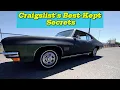 Craigslist s Best Kept Secrets 11 000 Classic Car Discoveries for Sale by Owner