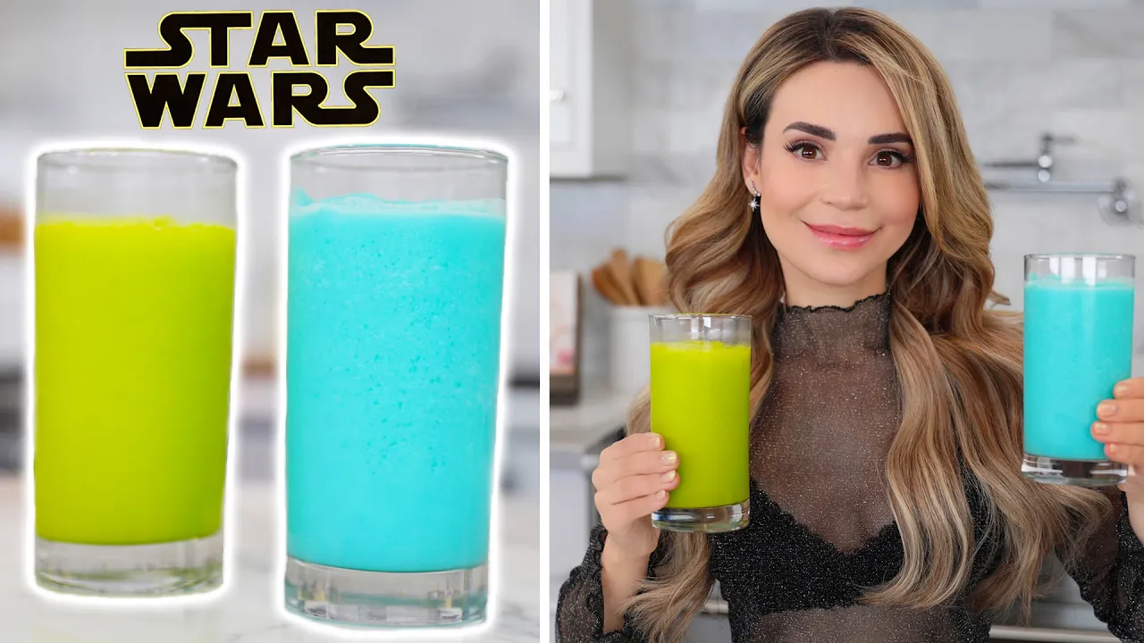 How To Make Star Wars Blue & Green Milk! - NERDY NUMMIES