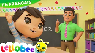 La Chanson pour Aller à l'école | Comptines pour Bébés | Lellobee en Français
