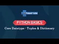 3 Python Basics - Core Datatype